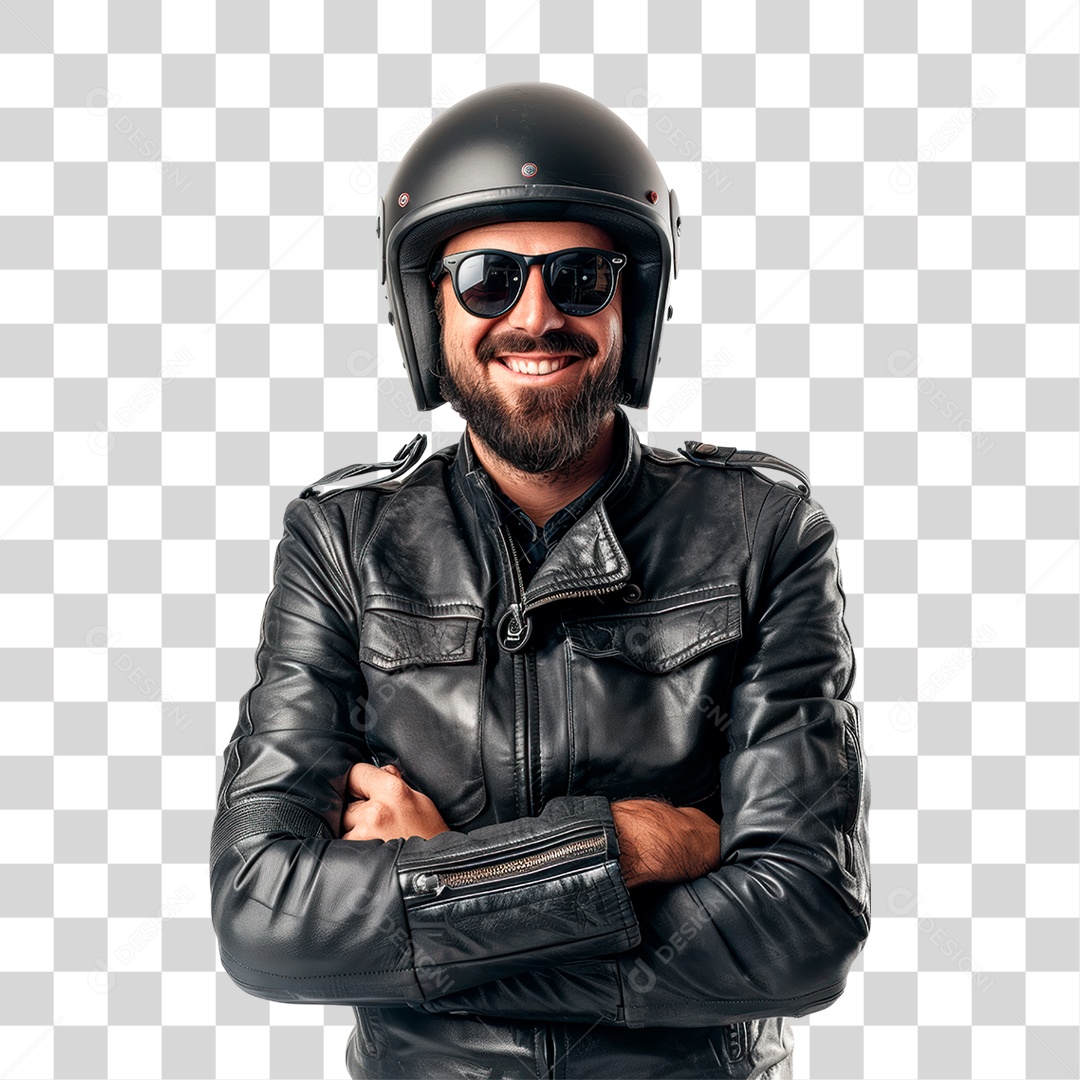 Motoqueiro PNG Transparente