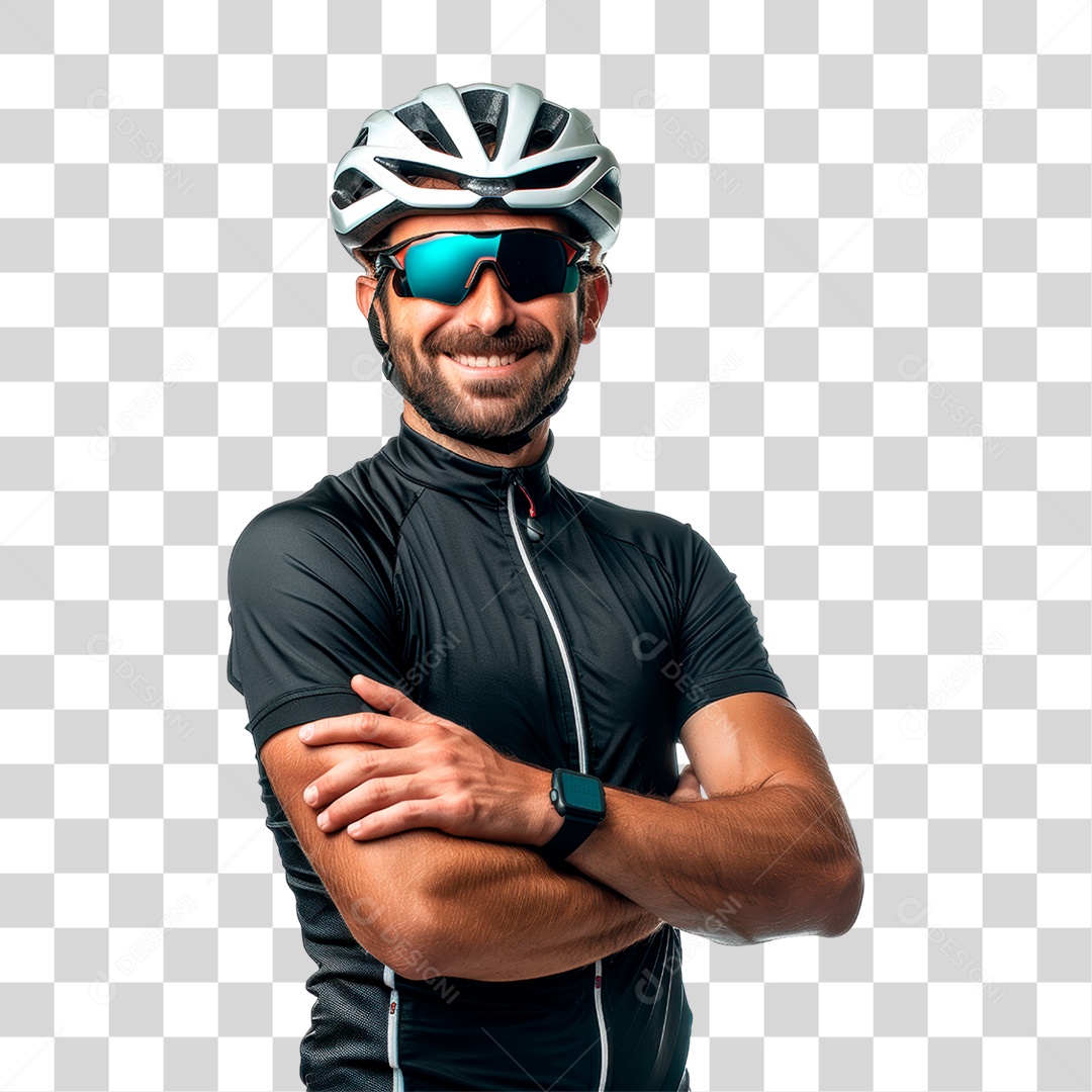 Ciclista PNG Transparente