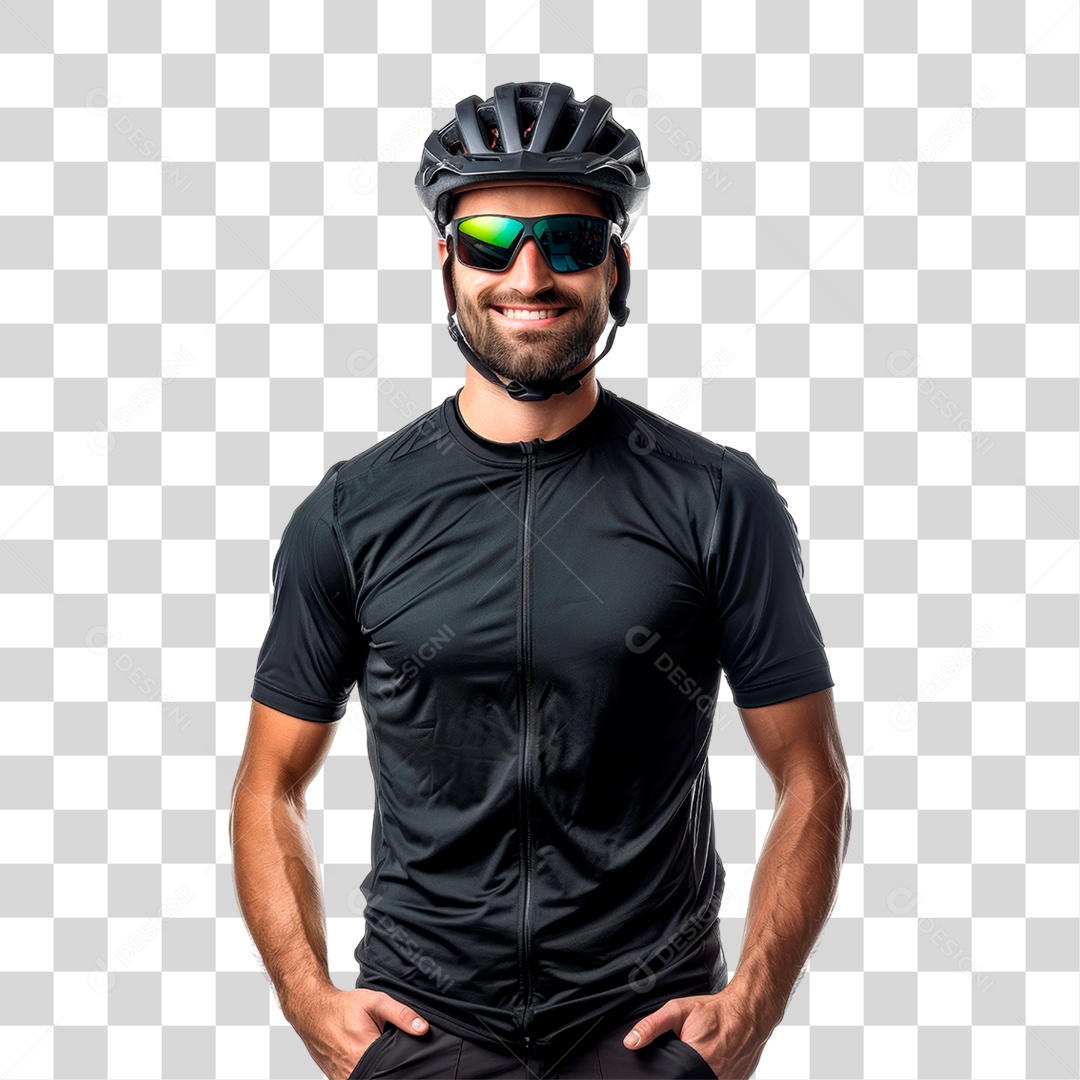 Ciclista PNG Transparente