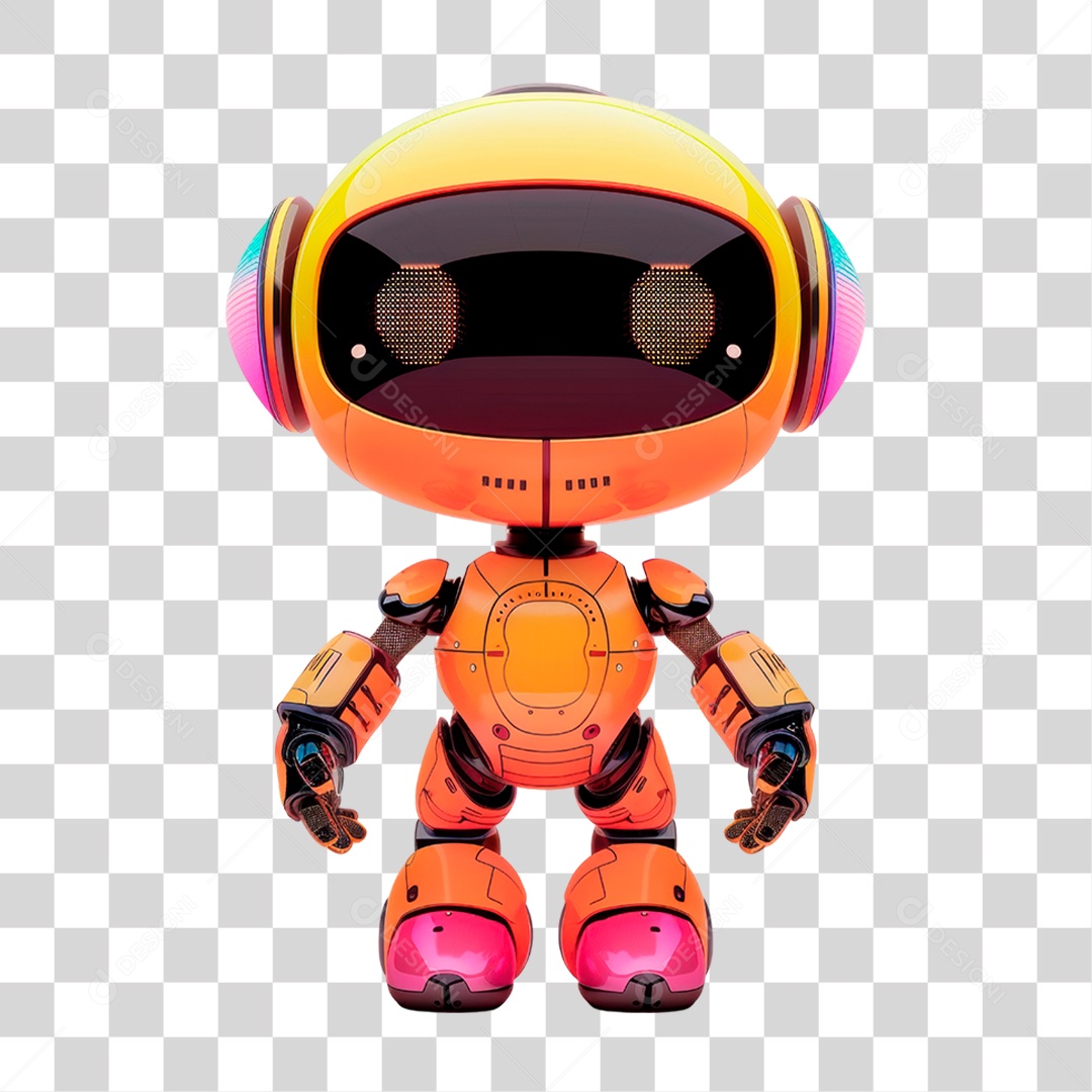 Robozinho PNG Transparente