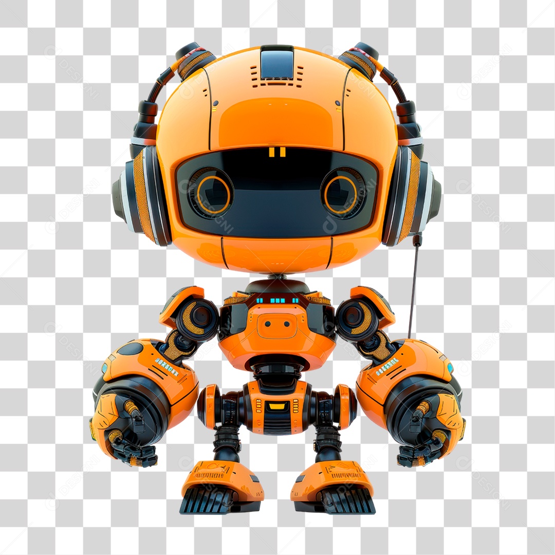 Robozinho PNG Transparente
