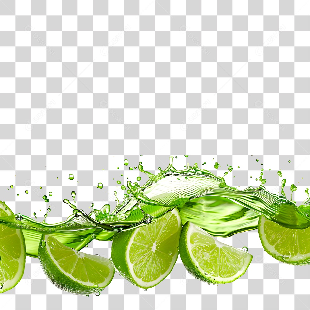 Fatia de Limão PNG Transparente