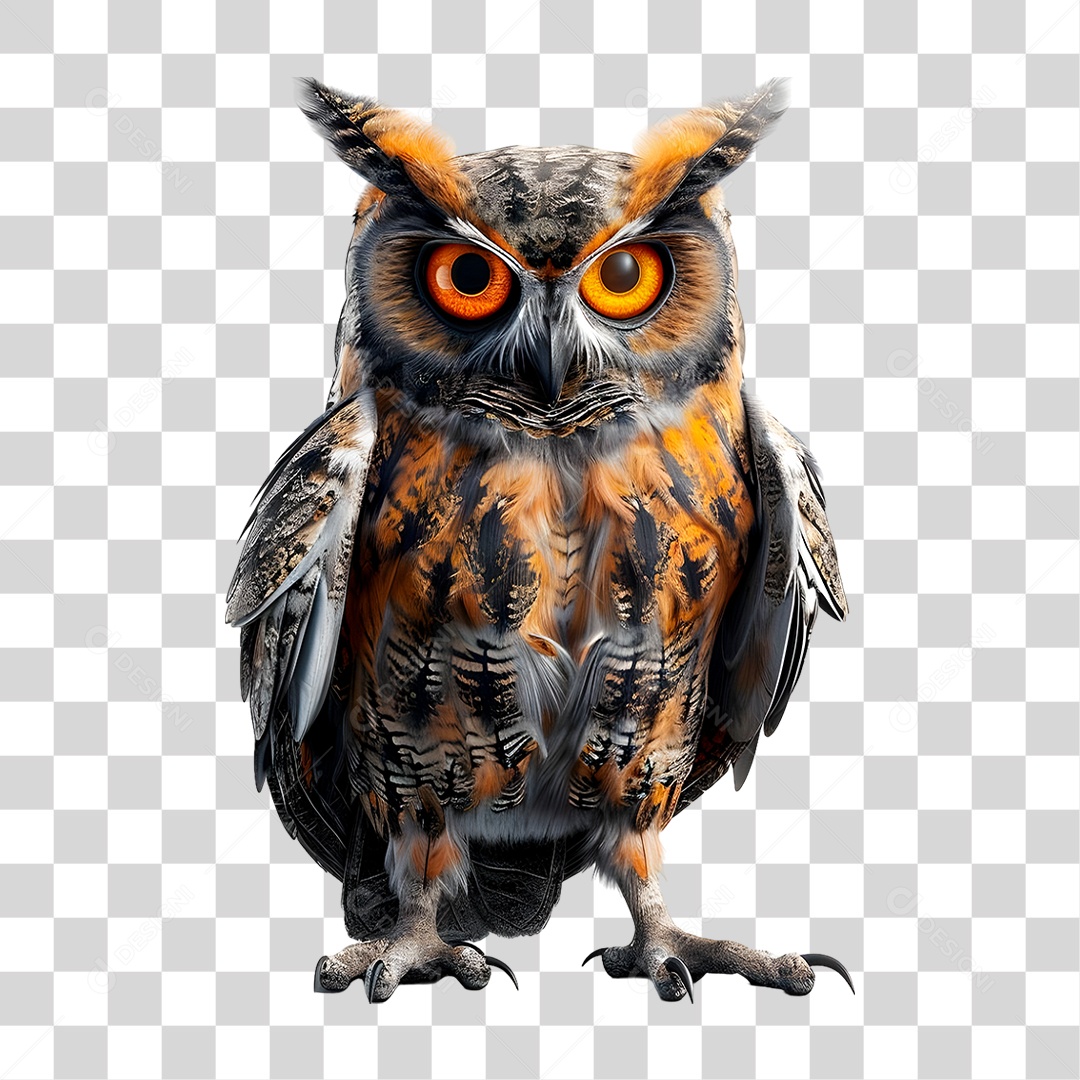 Coruja PNG Transparente