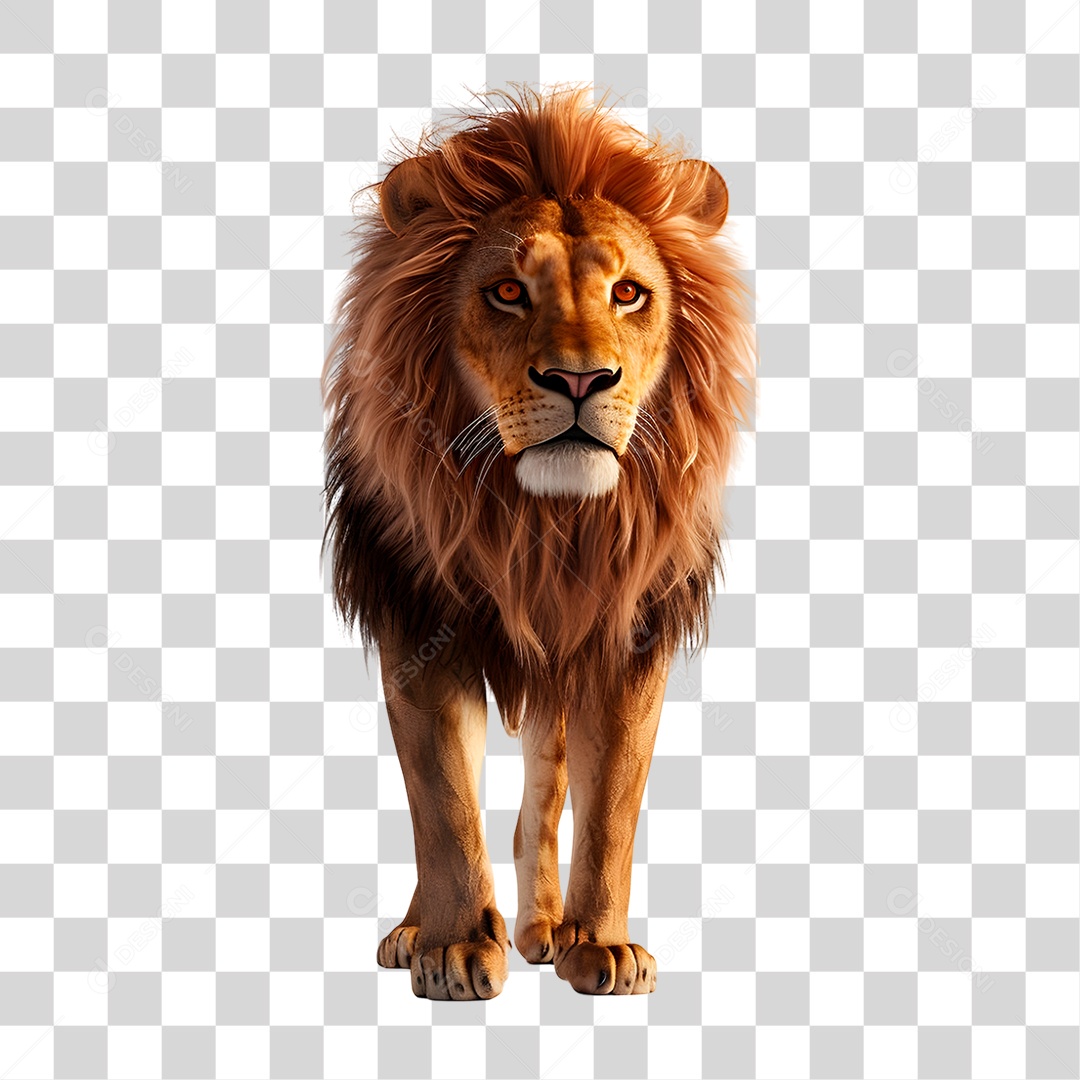 Leão PNG Transparente