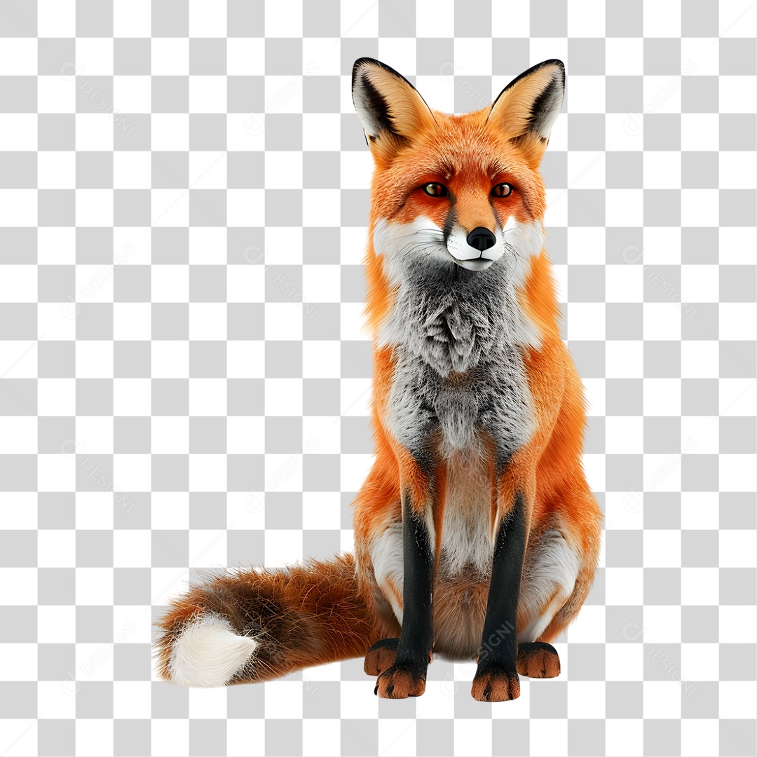 Raposa PNG Transparente