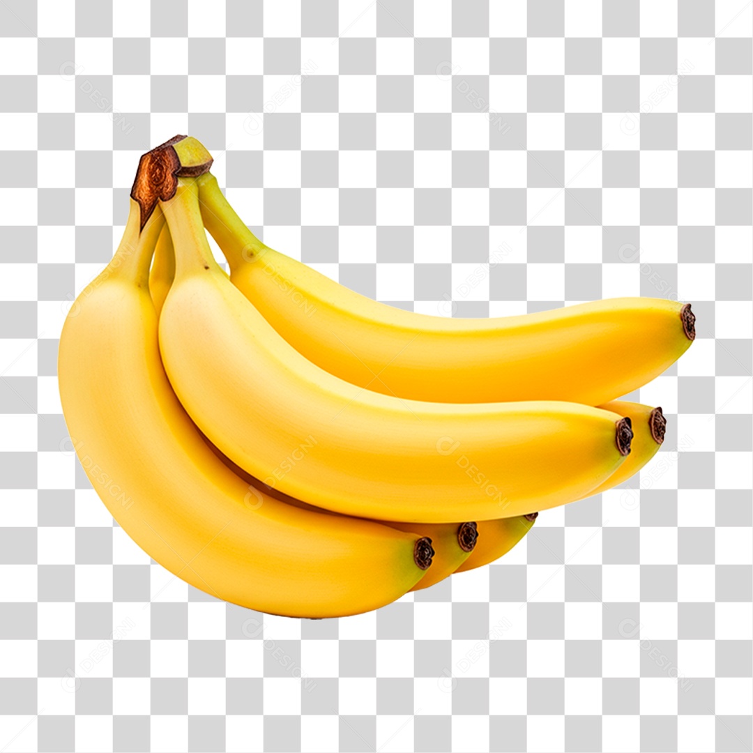 Penca de Bananas PNG Transparente