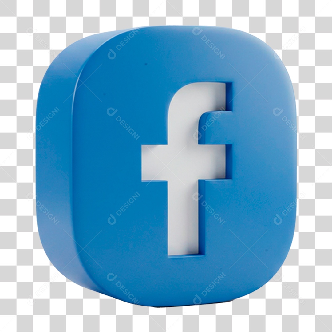 Ícone Facebook PNG Transparente