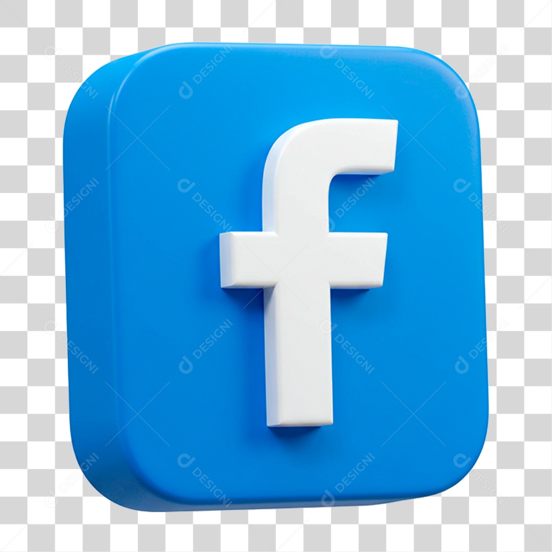 Ícone Facebook PNG Transparente