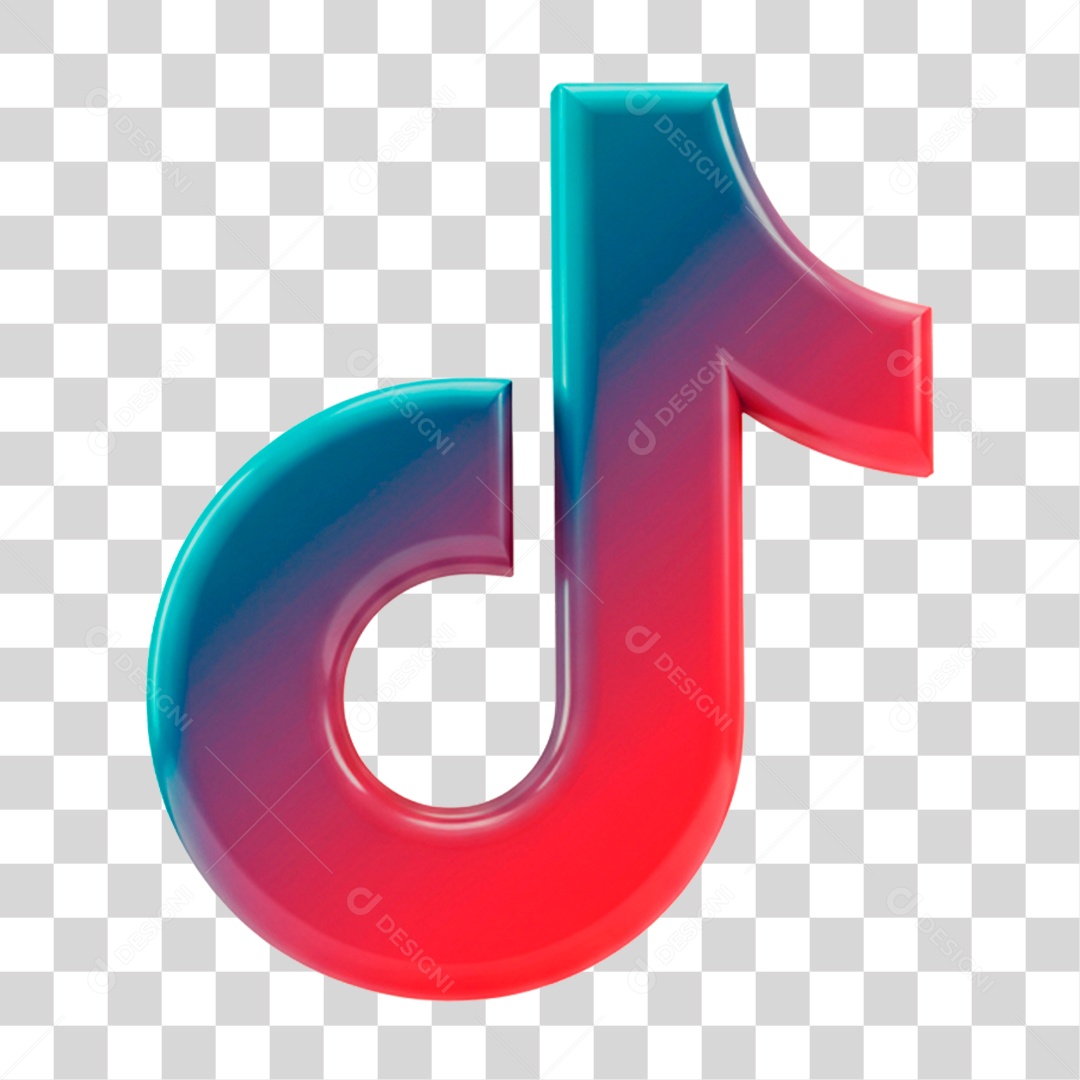 Ícone Tiktok PNG Transparente