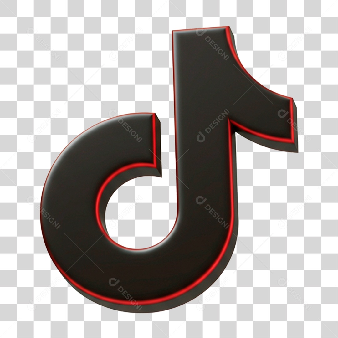 Ícone Tiktok PNG Transparente