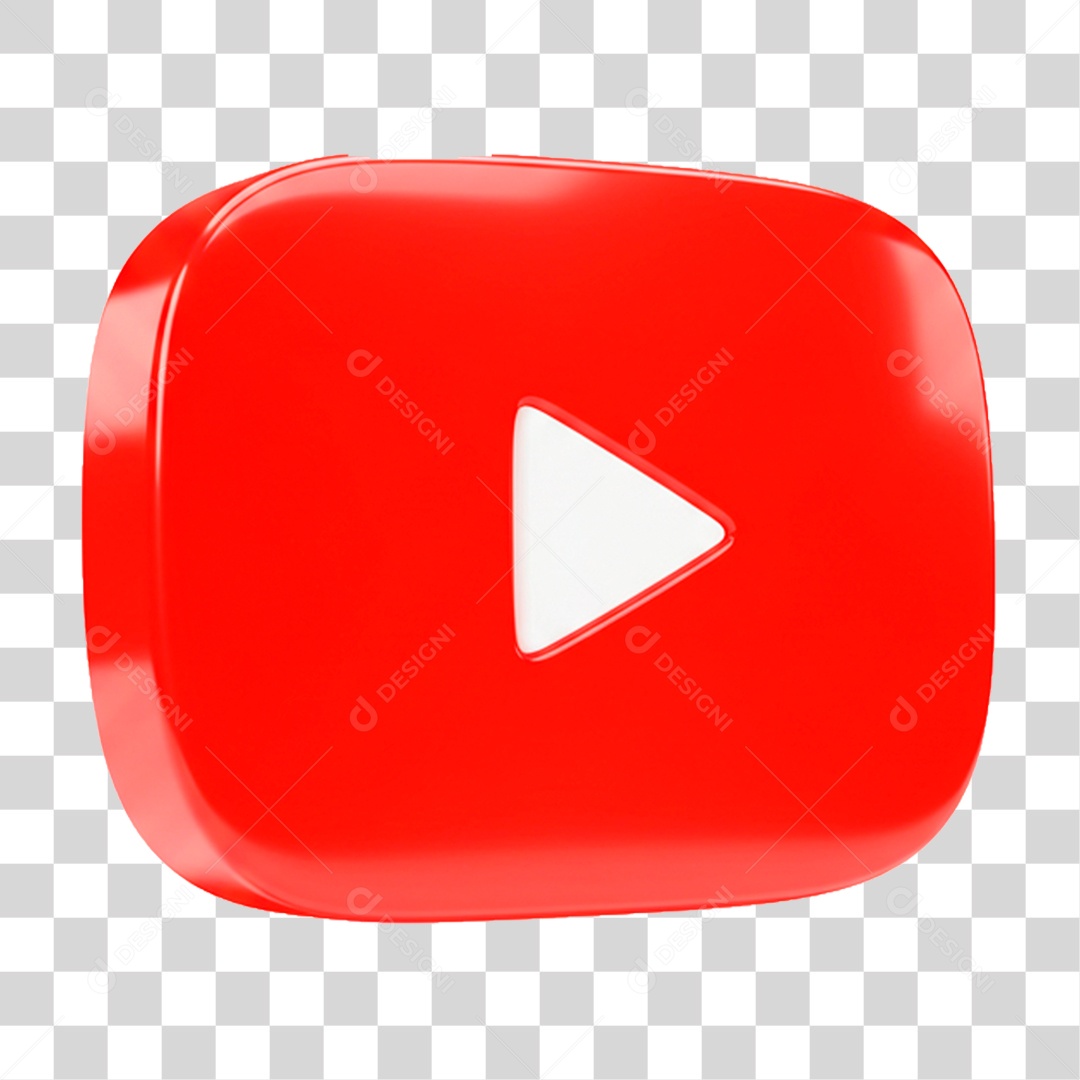 Ícone Youtube PNG Transparente