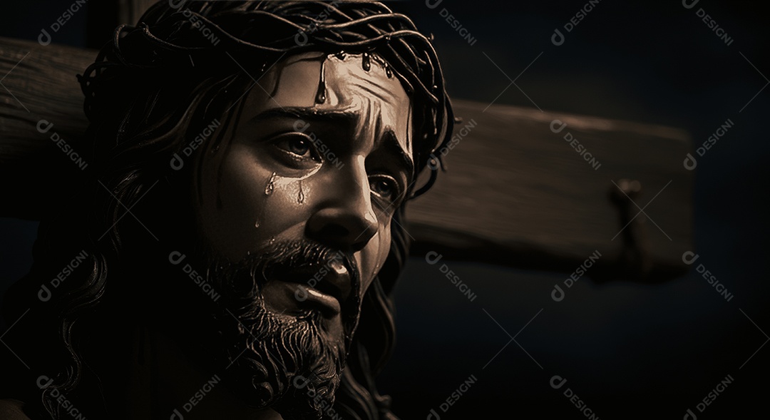 Semelhança triste de Jesus Cristo na cruz