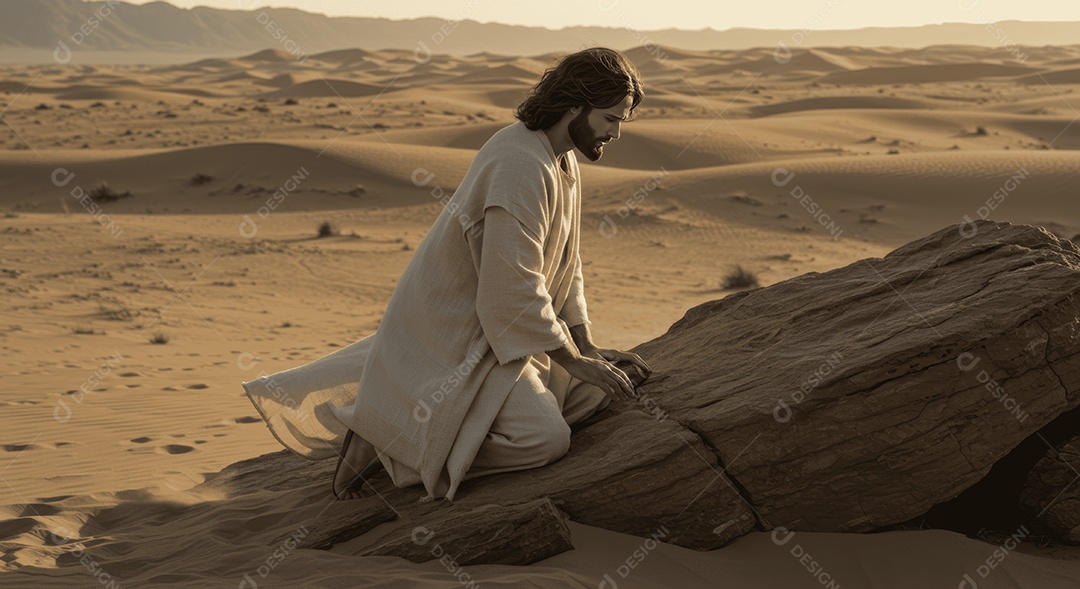 Semelhança de Jesus Cristo nas pedras de joelho