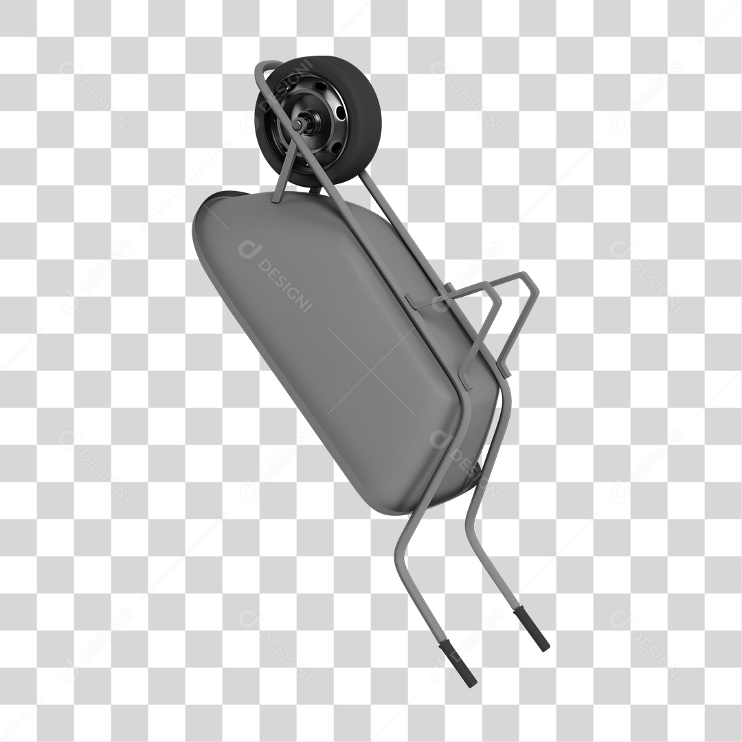 Carrinho de Mão PNG Transparente