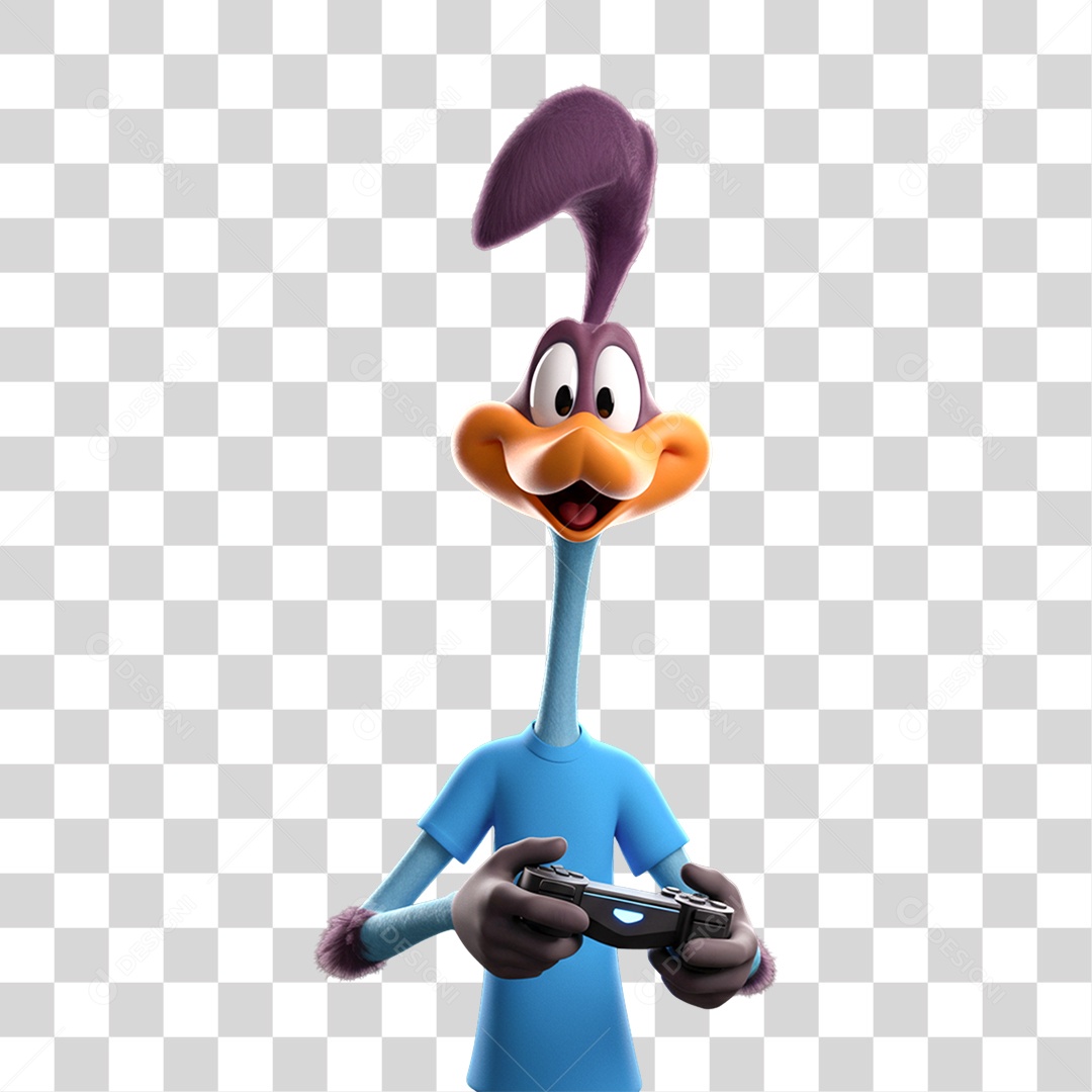 Personagem Papa-léguas PNG Transparente