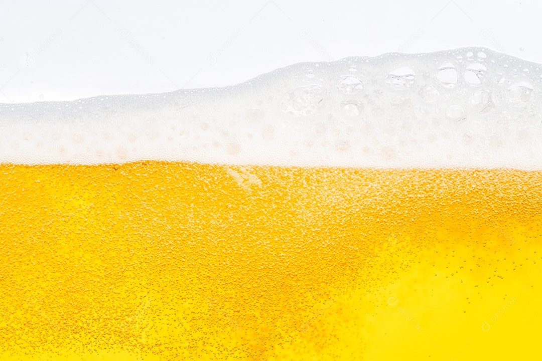 Close up brilhante laranja óleo ou textura de respingos de cerveja e ondas da natureza belas ondas curvas e pequenas bolhas suaves para design gráfico e fundo
