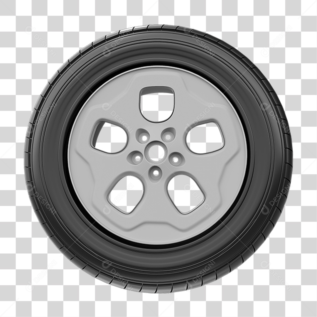 Pneu de Carro PNG Transparente