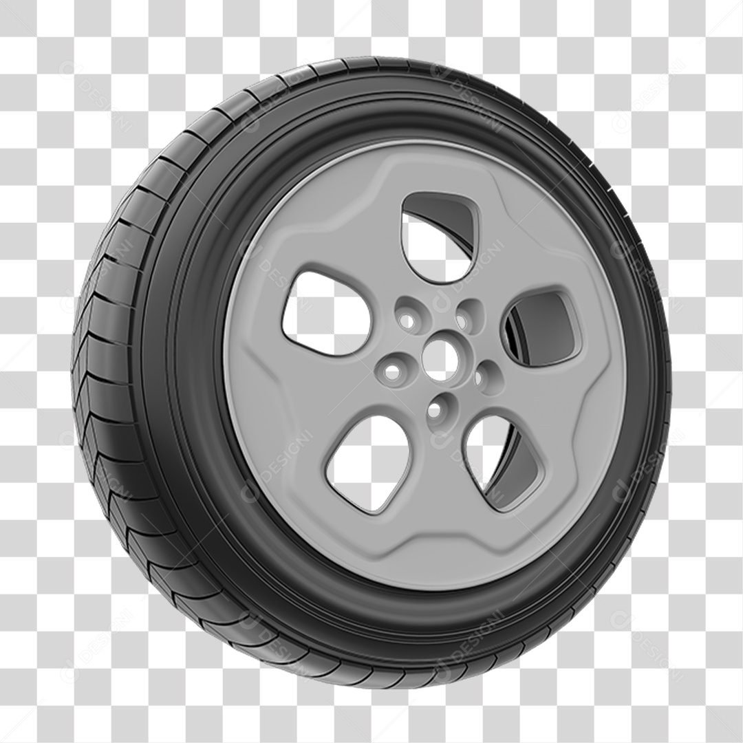 Pneu de Carro PNG Transparente