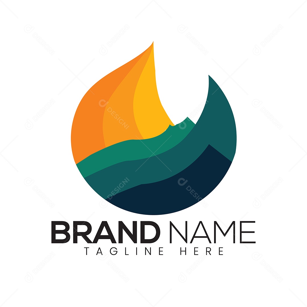 Modelo de Logo Ilustração Vetor EPS