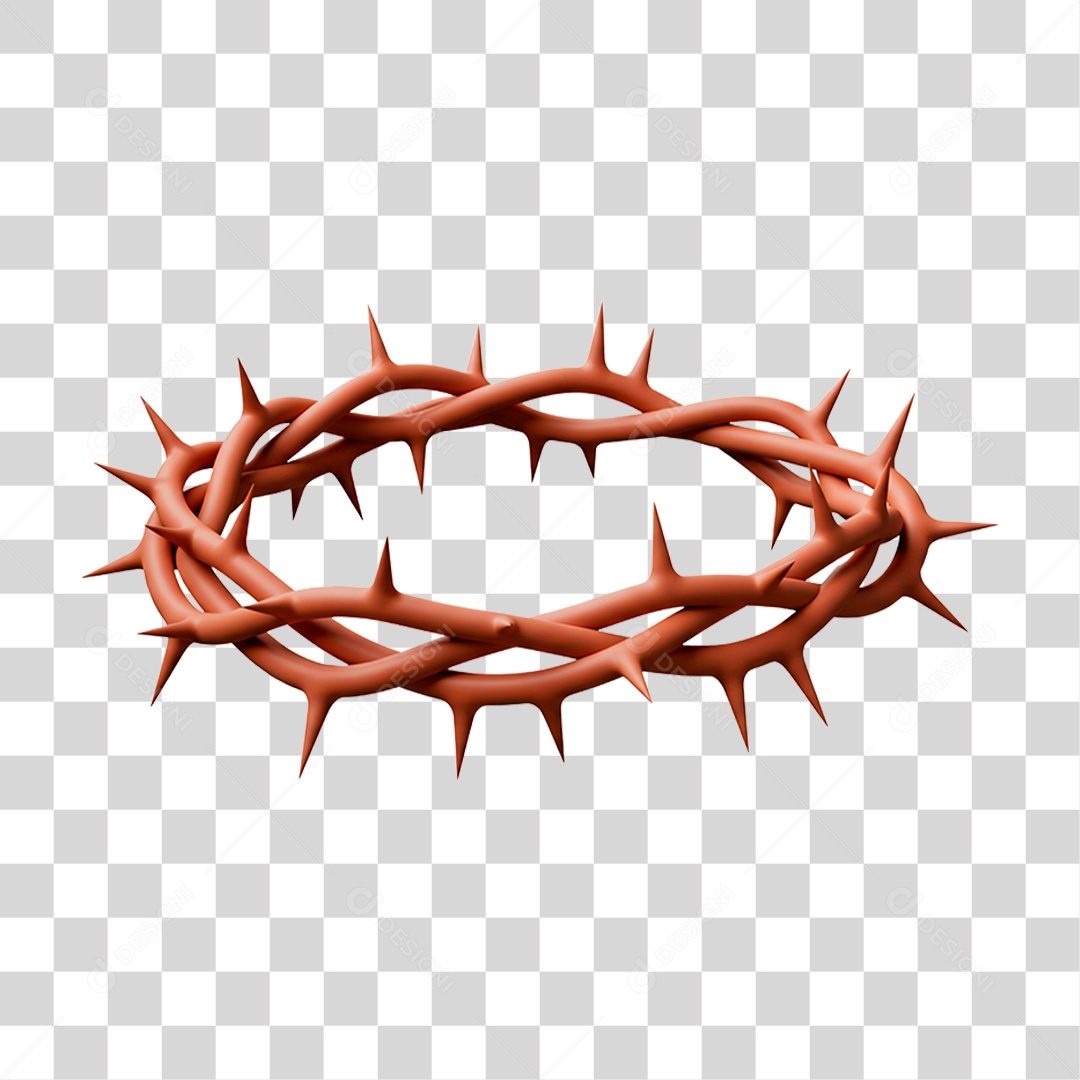 Coroa de Espinho PNG Transparente