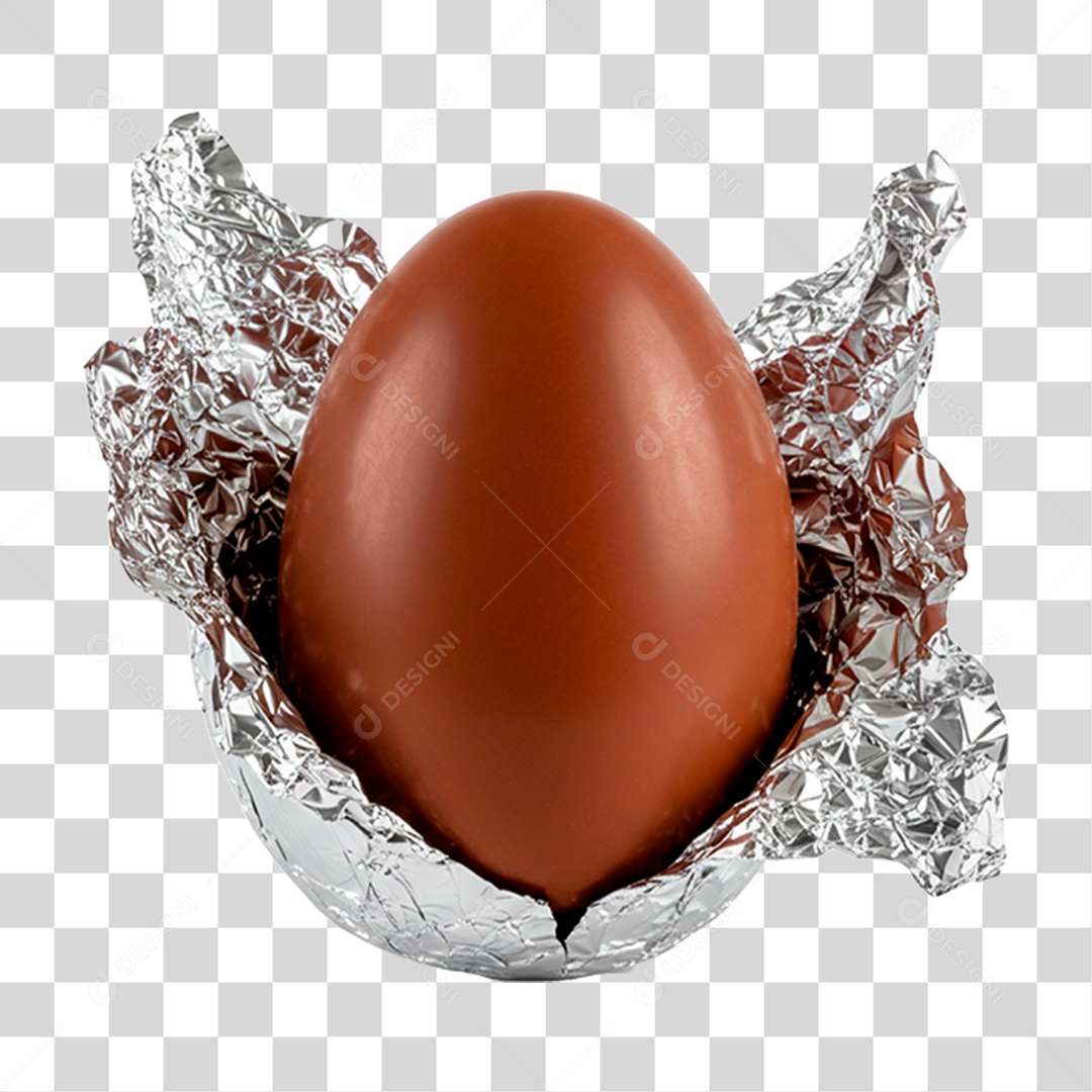 Ovo de Chocolate PNG Transparente