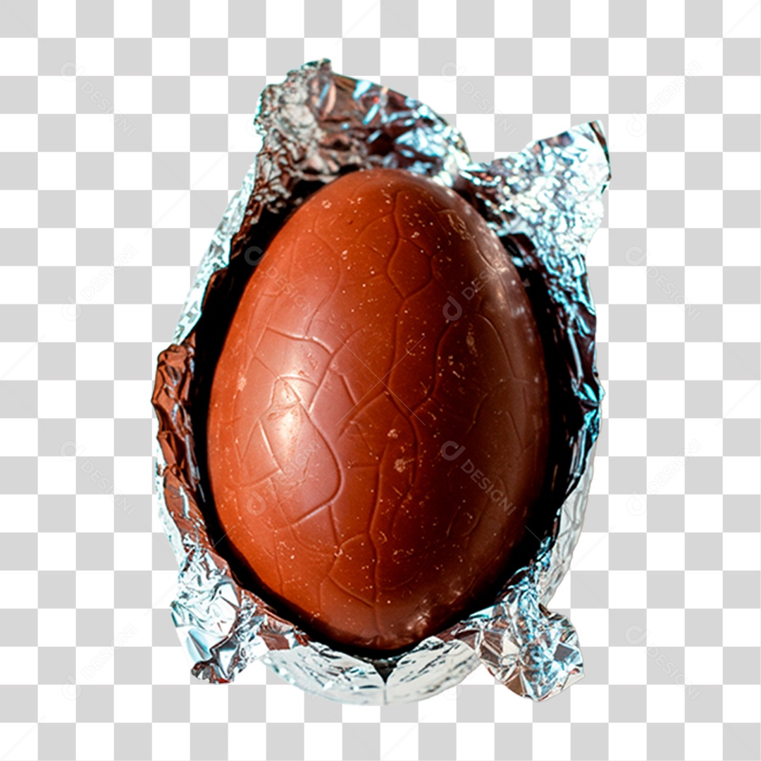 Ovo de Chocolate PNG Transparente