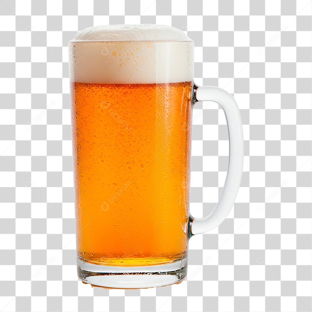 Copo de Cerveja PNG Transparente