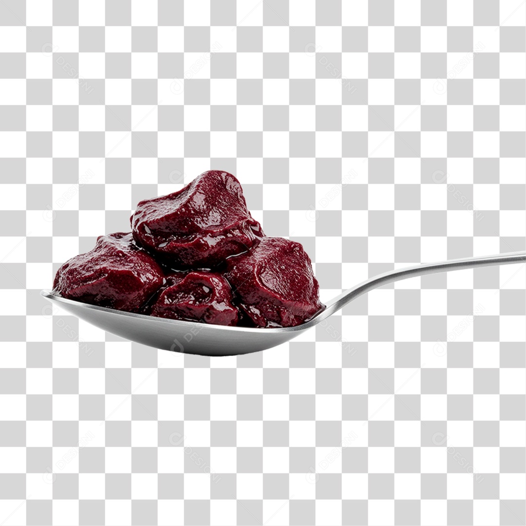 Colher de Açaí PNG Transparente
