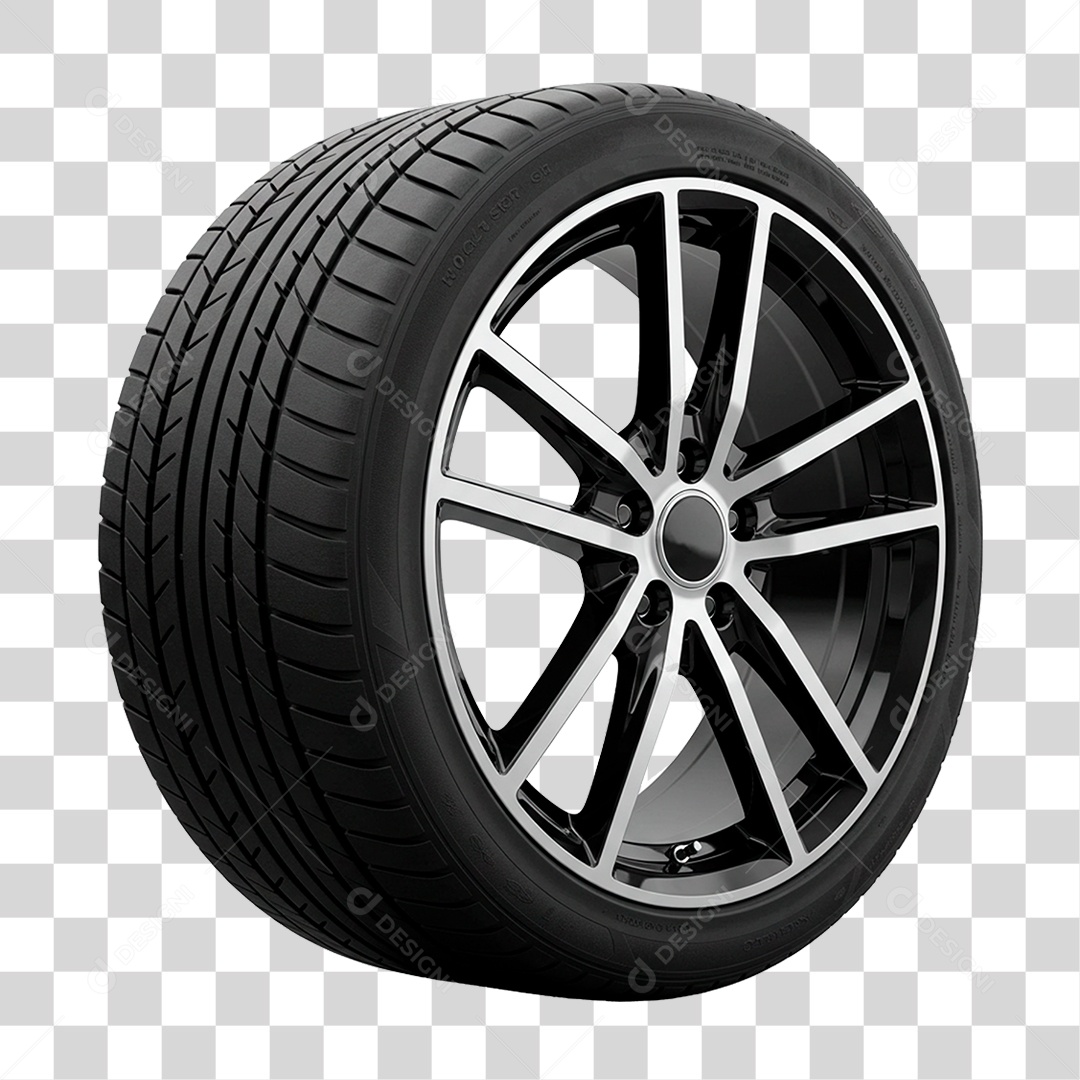 Roda de Carro PNG Transparente