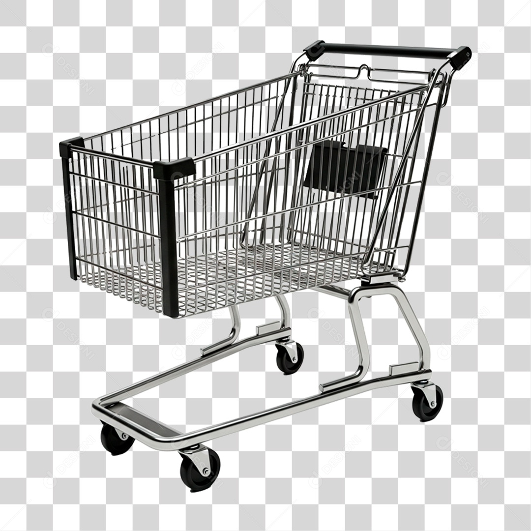 Carrinho de Supermercado PNG Transparente