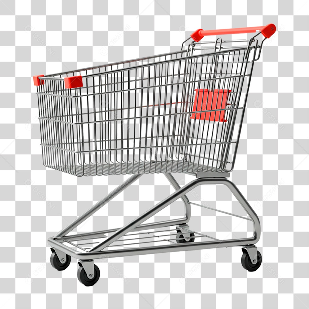 Carrinho de Supermercado PNG Transparente