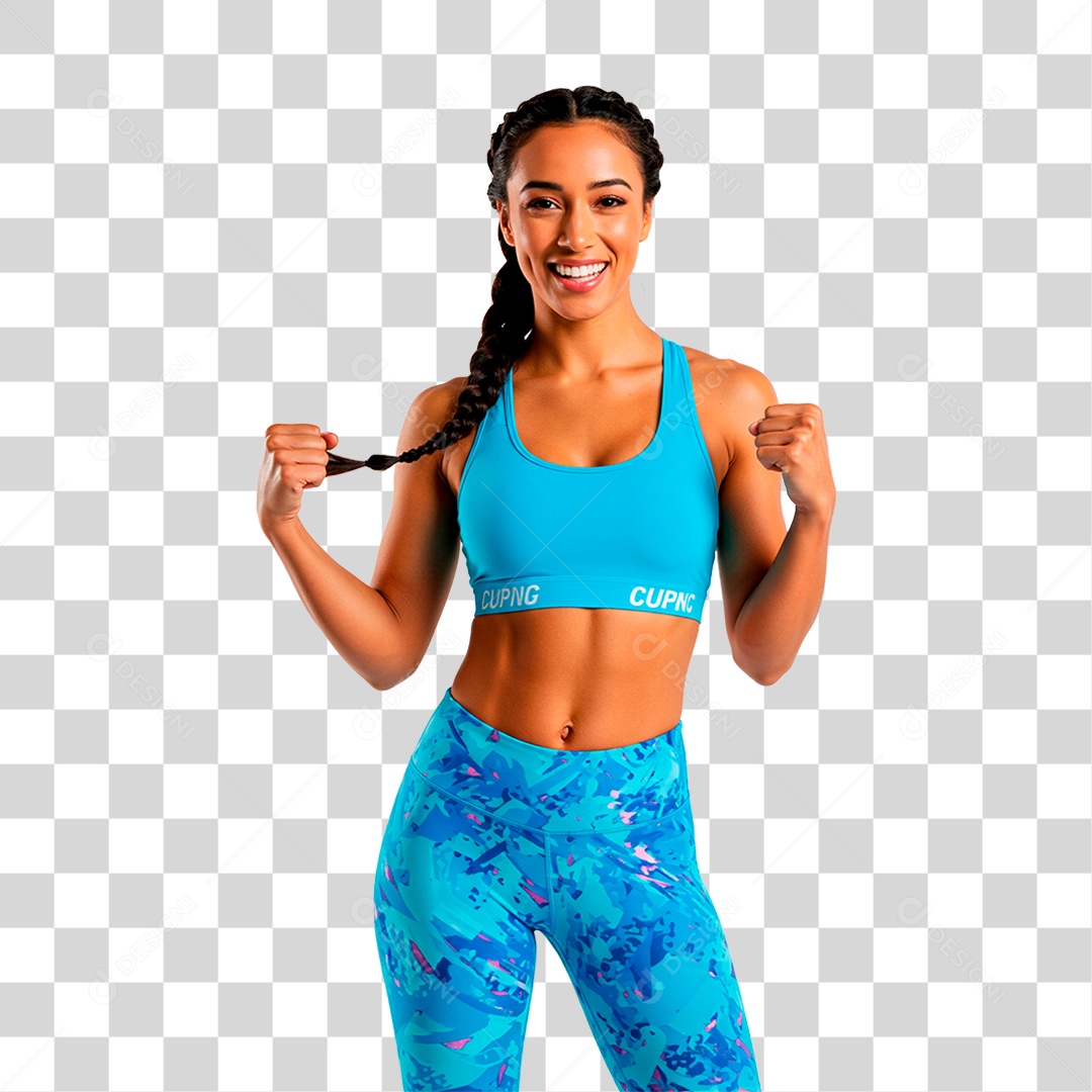 Mulher Malhando PNG Transparente