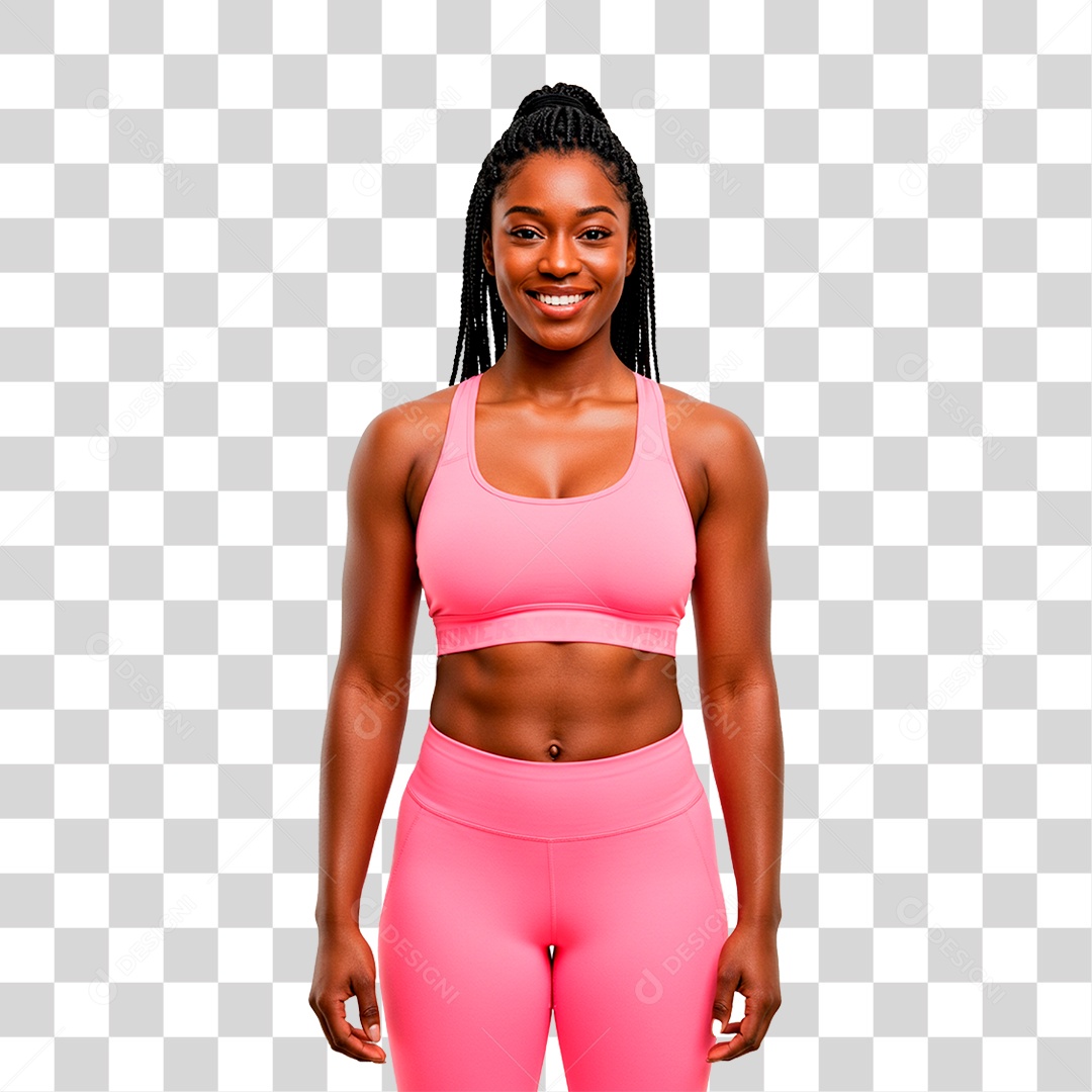 Mulher Malhando PNG Transparente