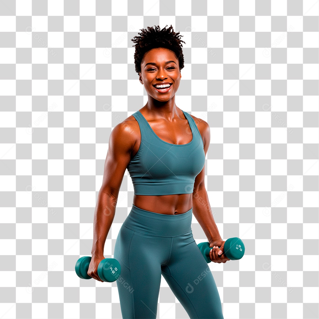 Mulher Malhando PNG Transparente