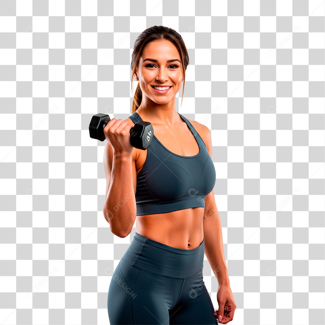 Mulher Malhando PNG Transparente