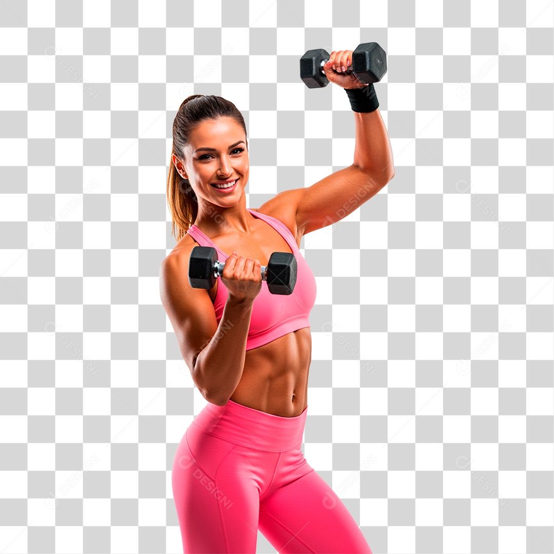 Mulher Malhando PNG Transparente