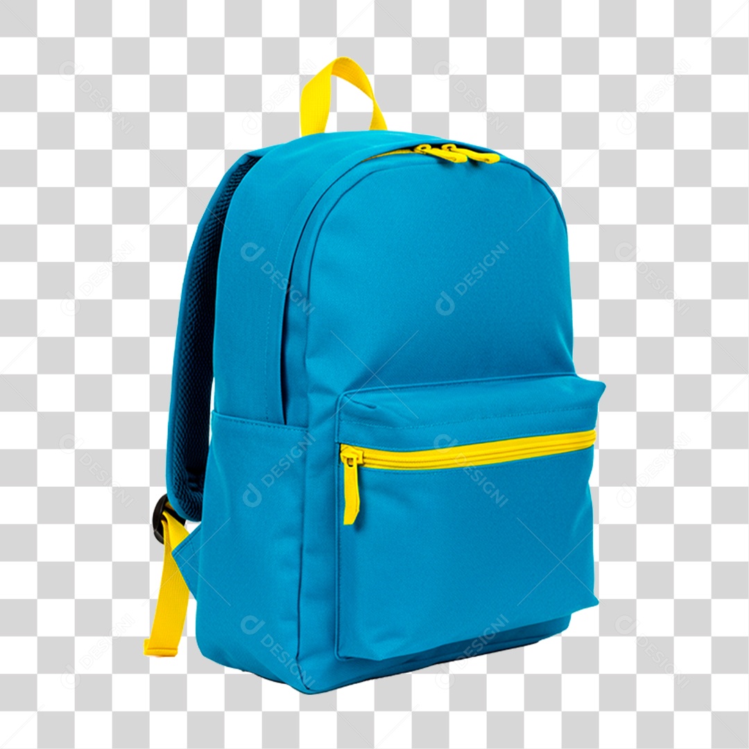 Mochila Escolar PNG Transparente