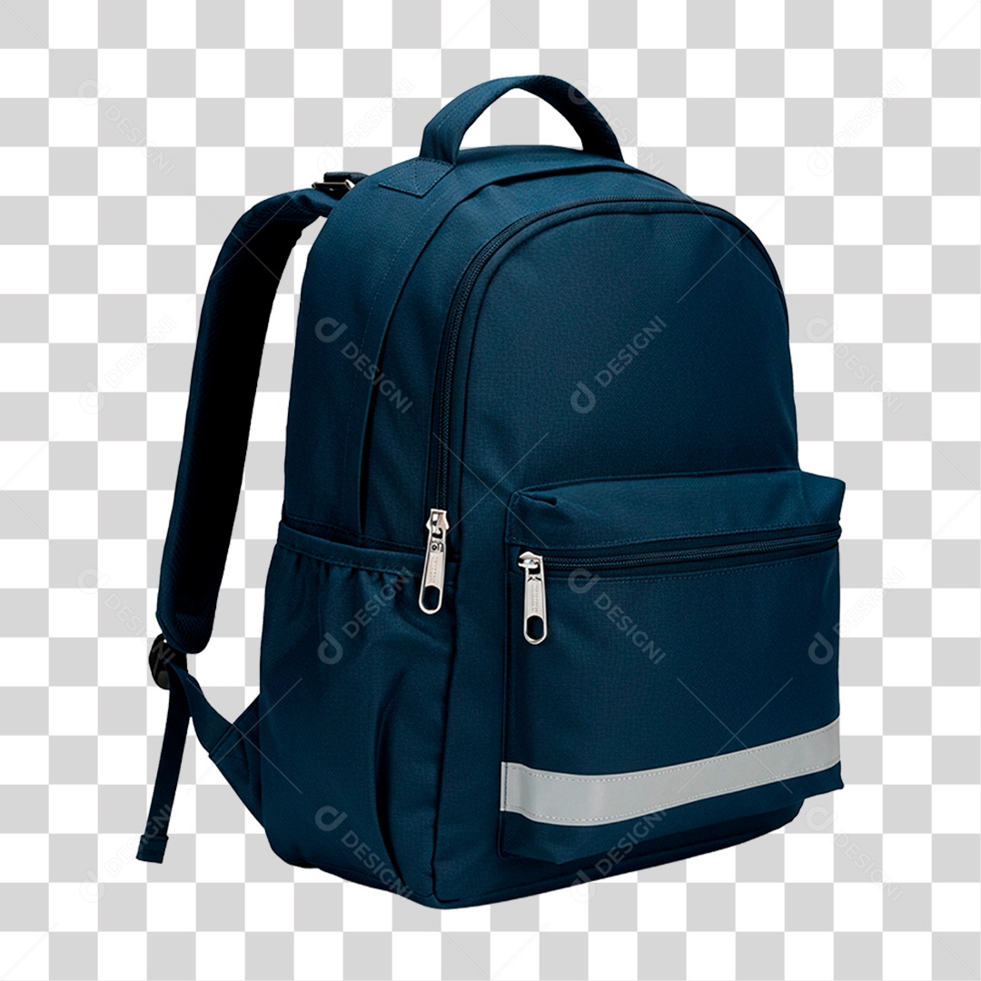 Mochila Escolar PNG Transparente