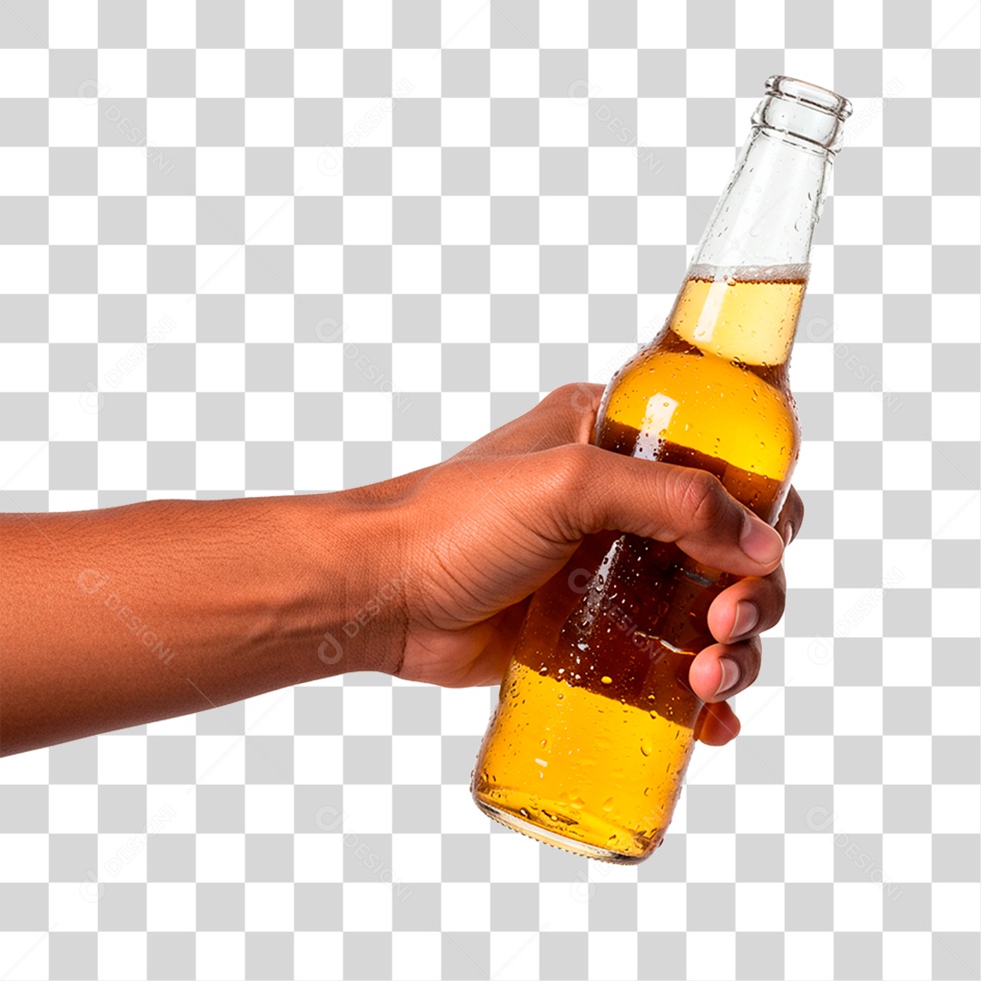 Garrafa de Cerveja PNG Transparente