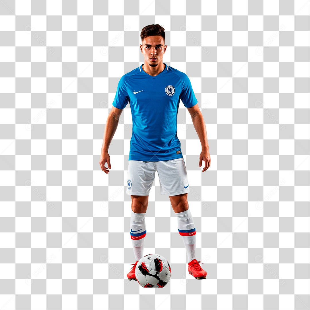 Jogador de Futebol PNG Transparente