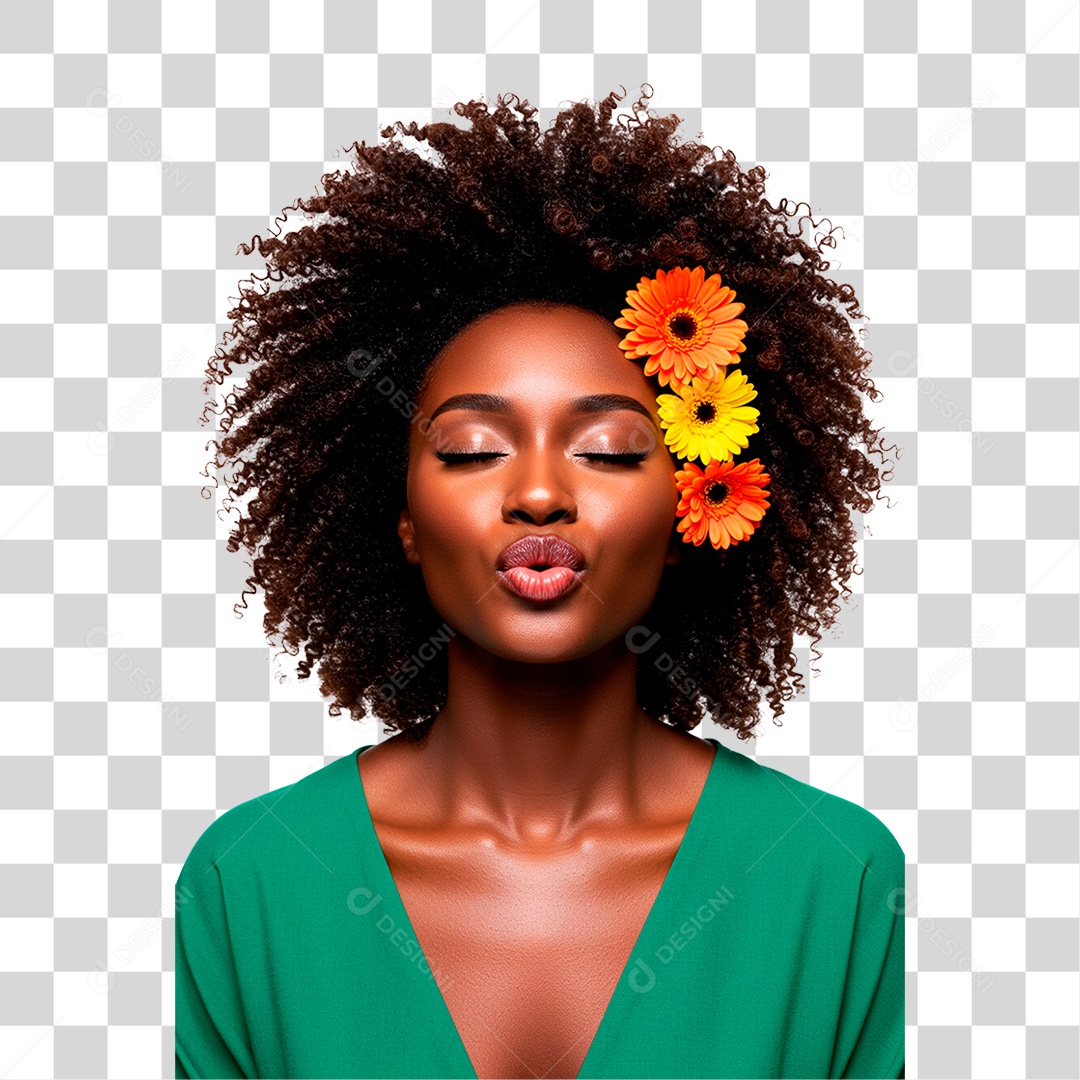 Mulher Sorrindo PNG Transparente