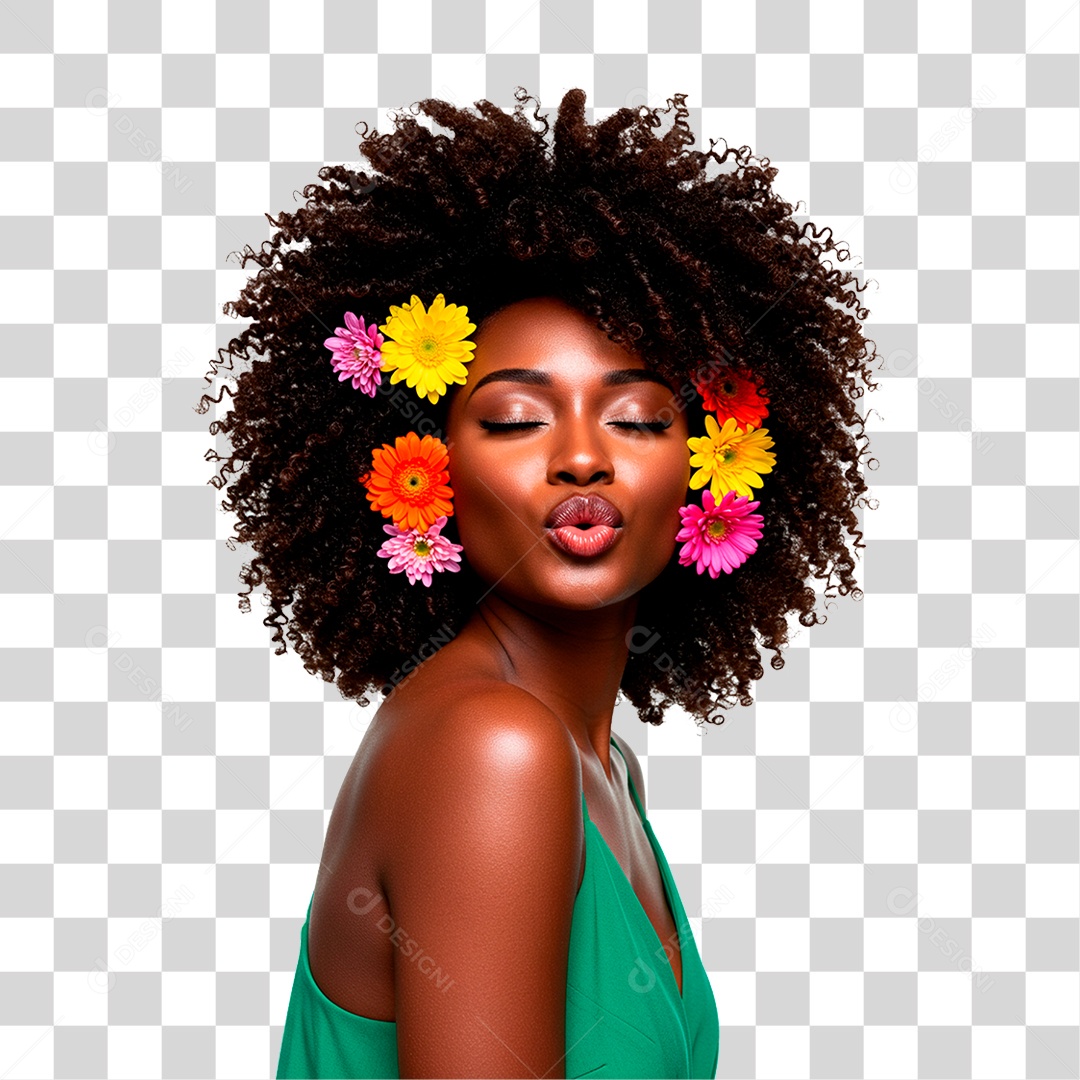 Mulher Sorrindo PNG Transparente