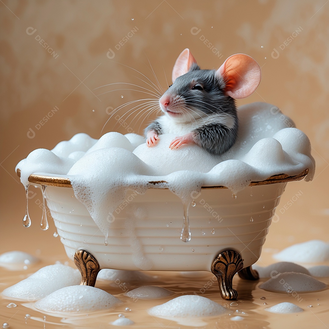 Imagem realista de um animal