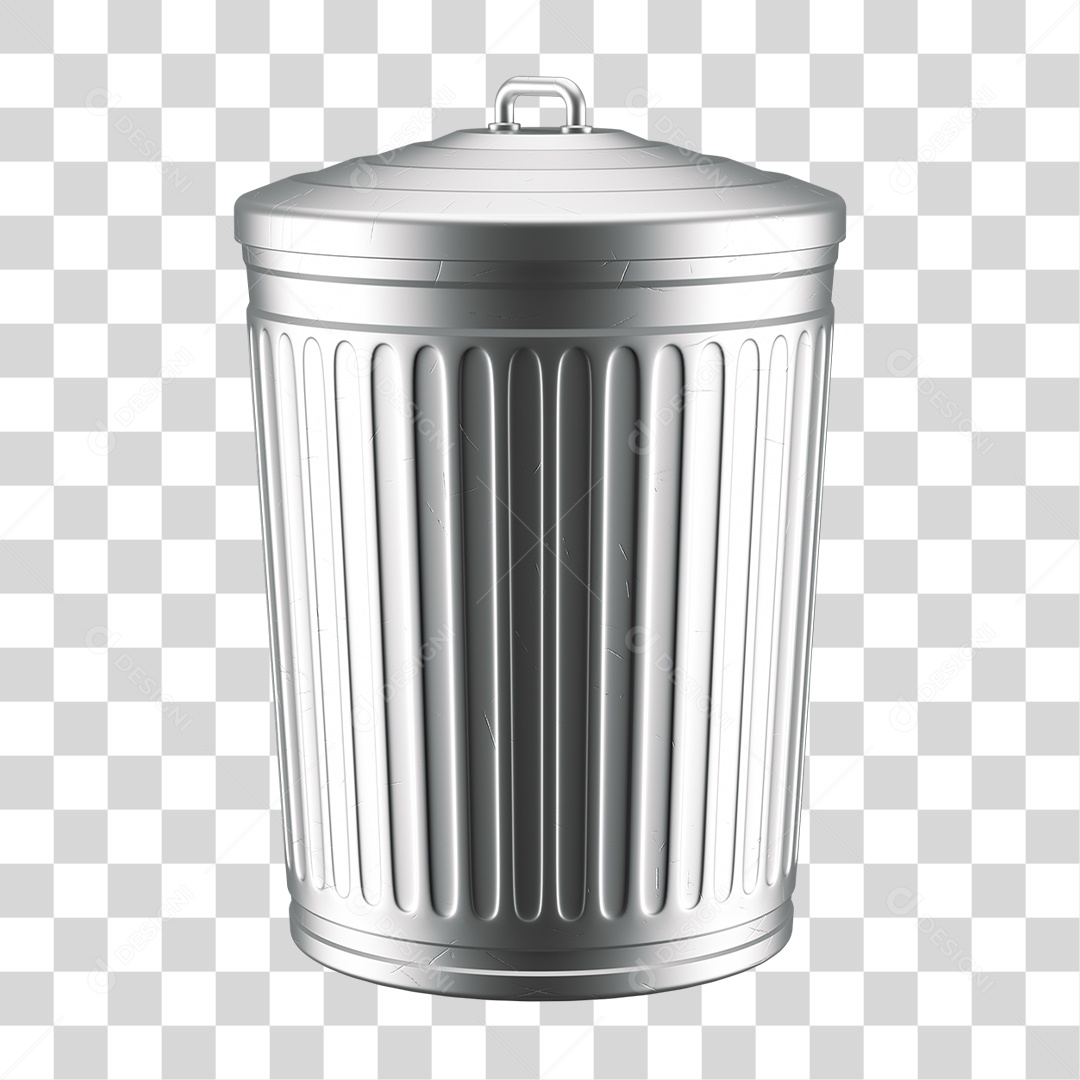Lata de Lixo PNG Transparente