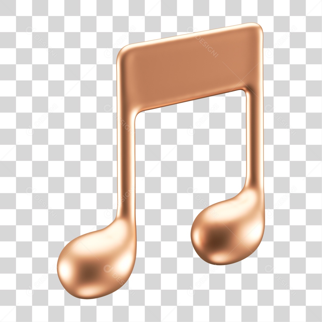 Nota Musical PNG Transparente