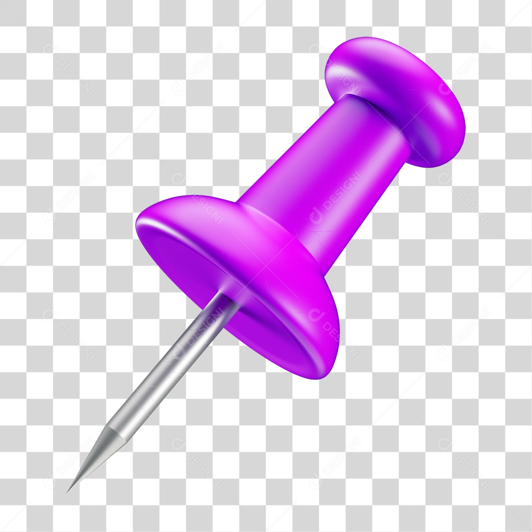 Alfinete PNG Transparente