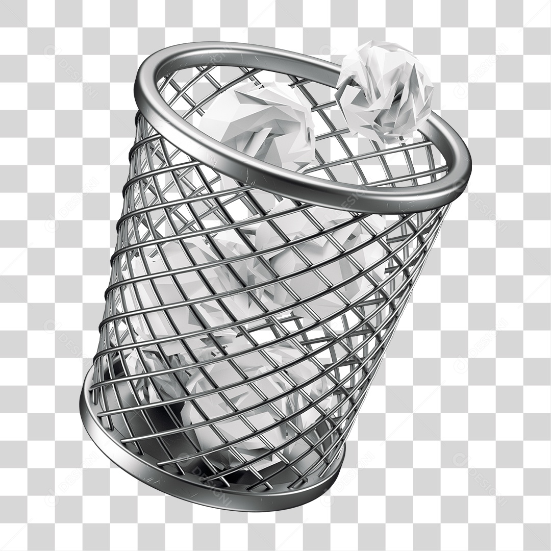 Sexto de Lixo PNG Transparente