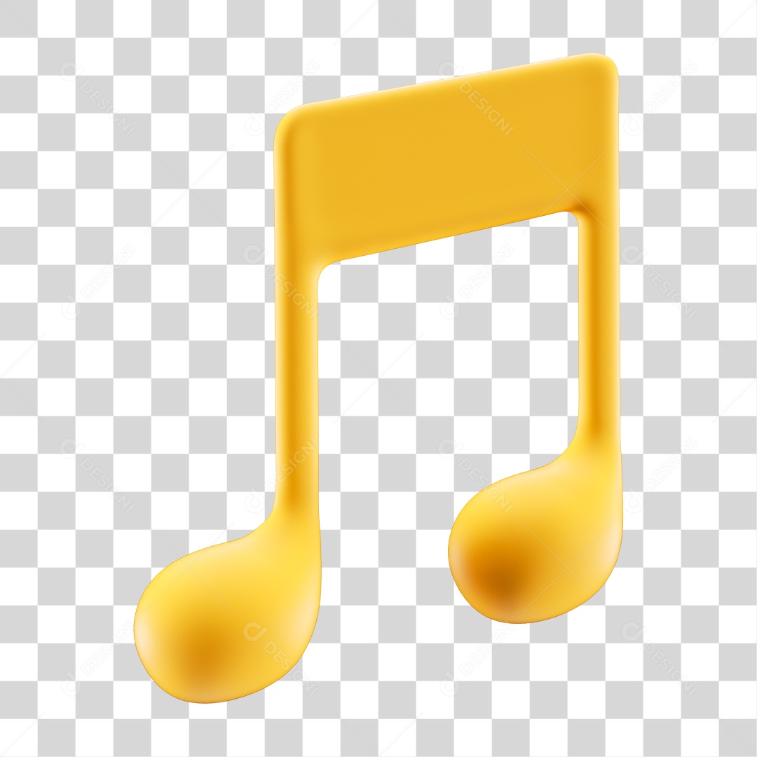 Nota Musical PNG Transparente