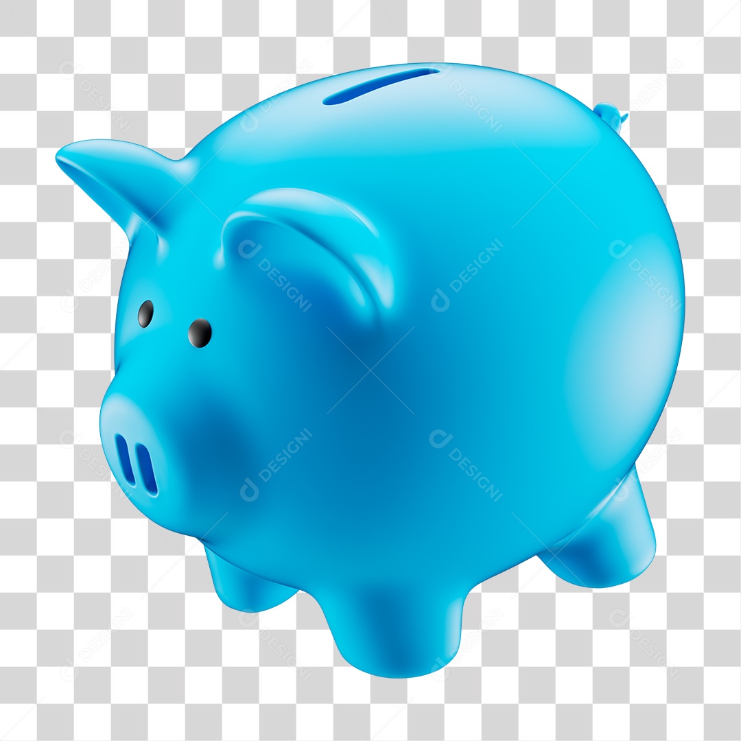 Porquinho de Porcelana PNG Transparente