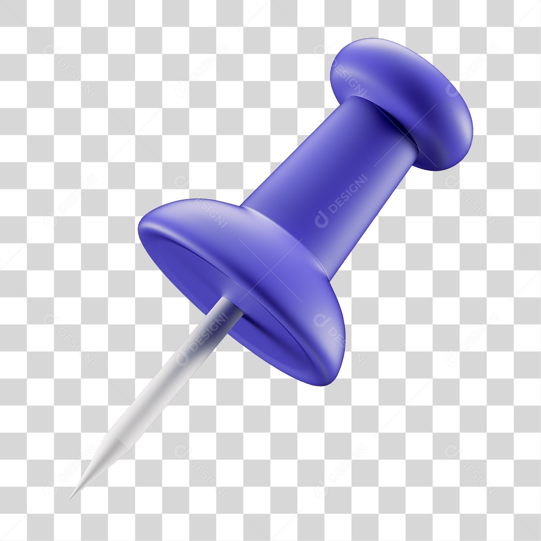 Alfinete PNG Transparente